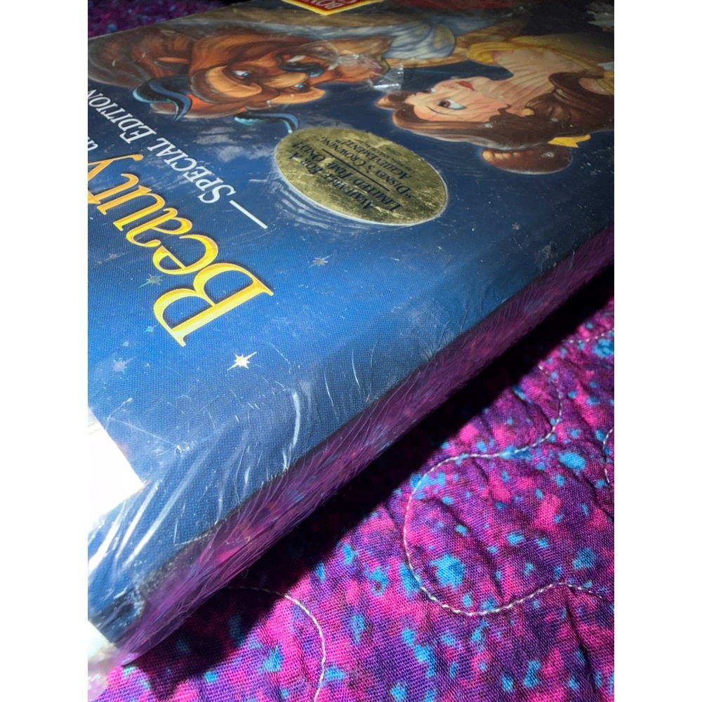 Disney Beauty and the Beast VHS Special Platinum Edition New Sealed Bonus CD-ROM - Picture 3 of 6